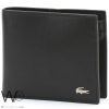 Lacoste wallet for men black | Watches Prime