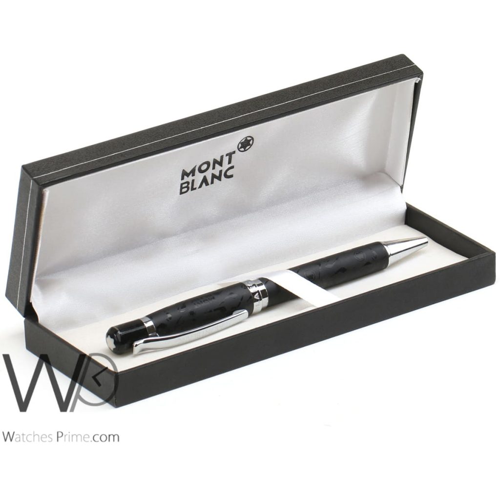 mont blanc black ball point ink pen | Watches Prime