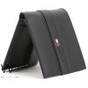 Tommy Hilfiger leather wallet for men black | Watches Prime