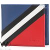 Blue red tommy hilfiger mens wallet