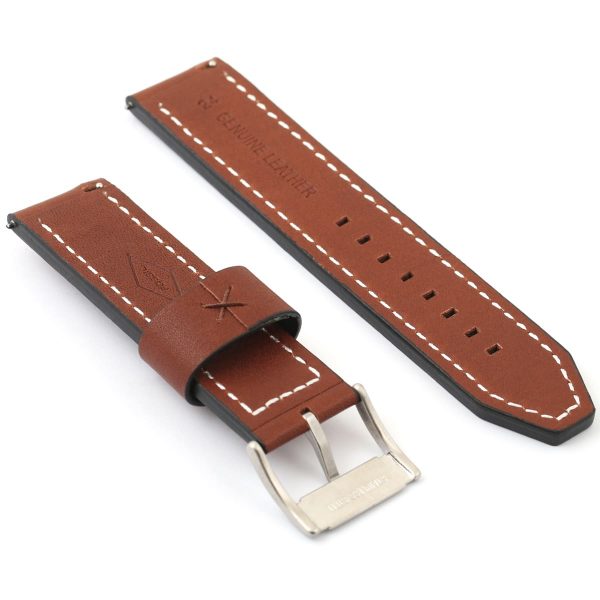 Fossil Leather Brown Watch Strap | Watches Prime