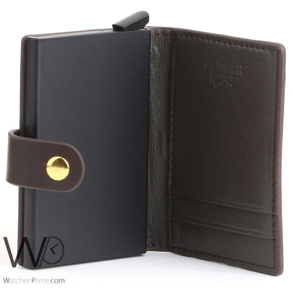 Hermes card holder wallet for men brown | Watches Prime