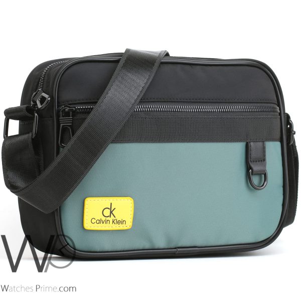 Calvin Klein green and black crossbody bag | Watches Prime