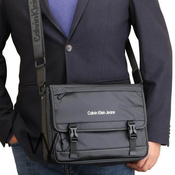 Calvin Klein jeans CK black crossbody men | Watches Prime
