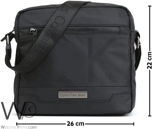 Calvin Klein CK black crossbody Bag men | Watches Prime