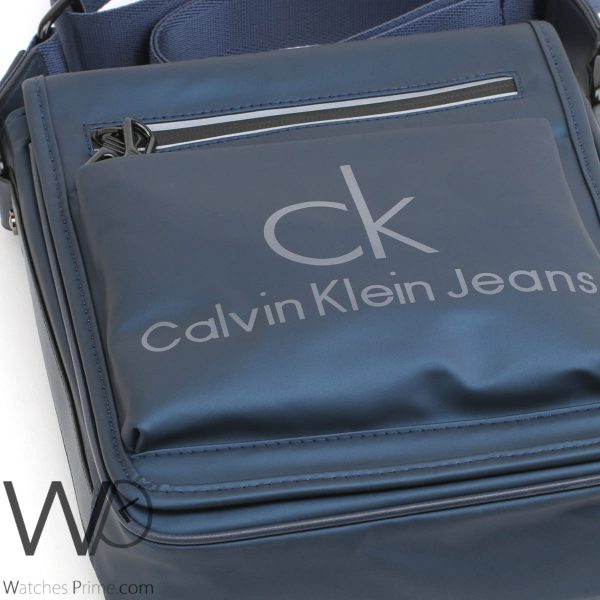 Calvin Klein jeans blue CK crossbody bag men | Watches Prime