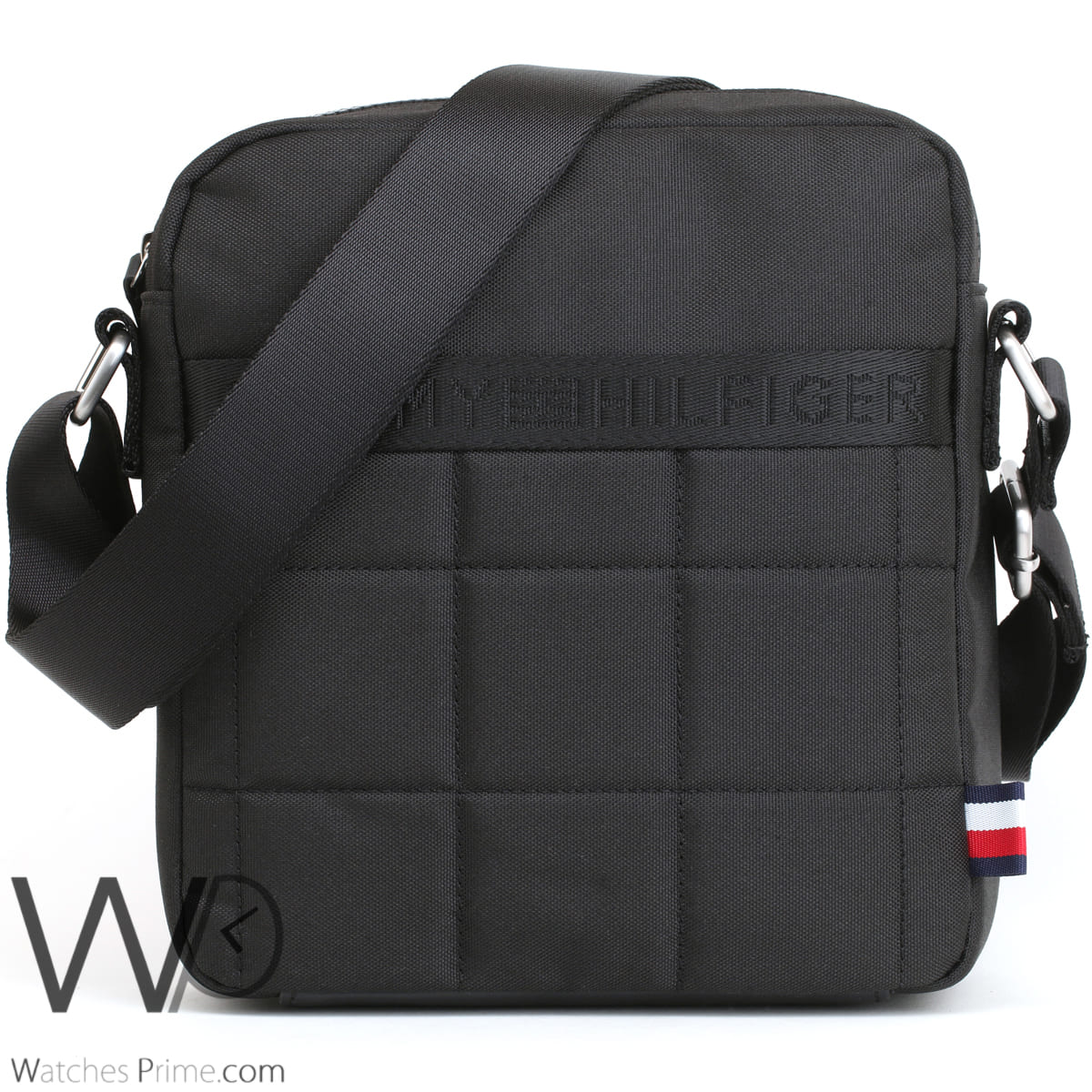 Tommy Hilfiger crossbody Bag black for men | Watches Prime