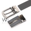 Giorgio Armani leather black belt 2 buckle | Watches Prime