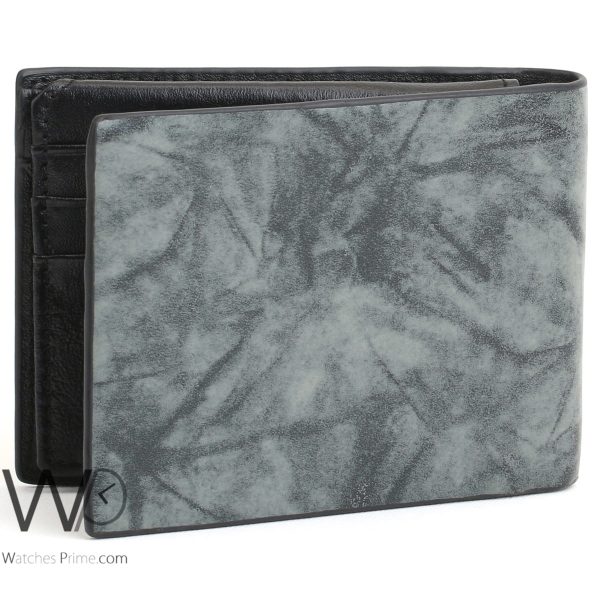 Giorgio Armani wallet for men gray | Watches Prime