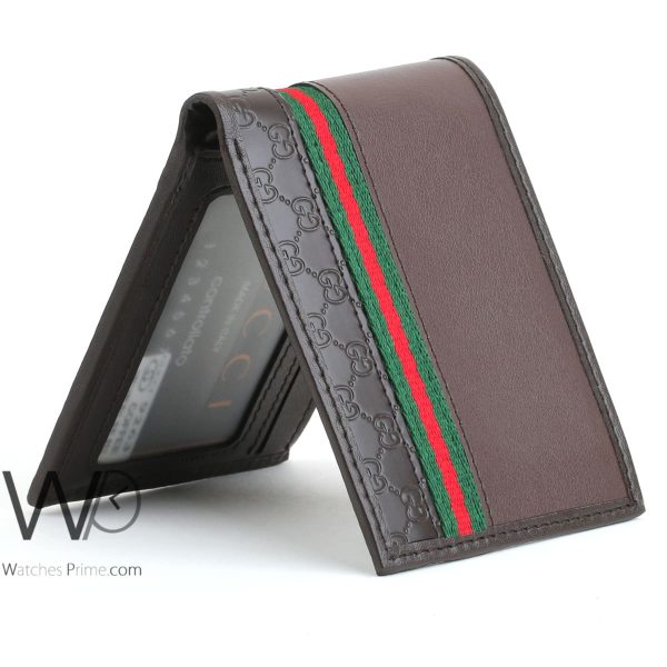 Gucci brown wallet for men | Watches Prime