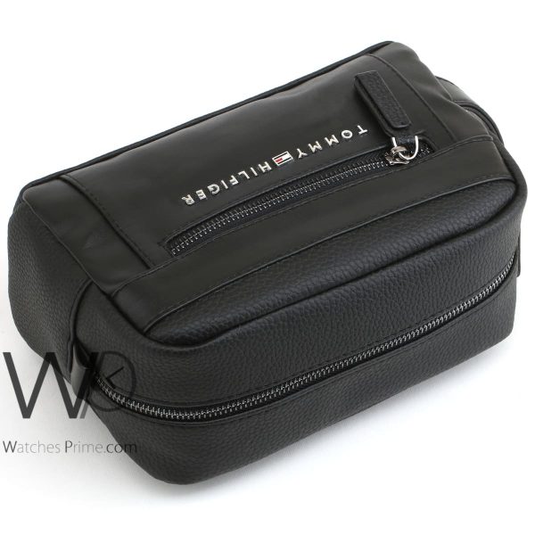 Tommy Hilfiger handbag black for men | Watches Prime