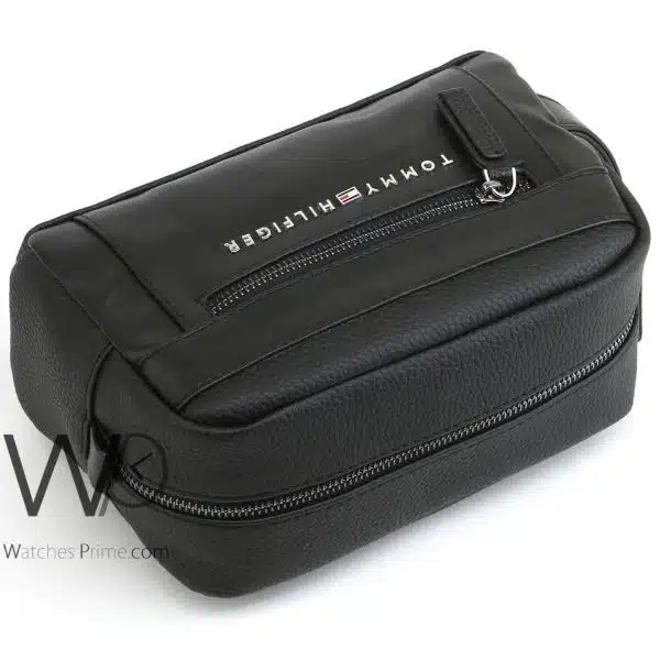 Tommy Hilfiger handbag black for men | Watches Prime
