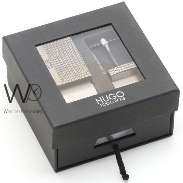 Hugo Boss belt black 2 buckle for men | Watches Prime