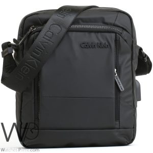 Calvin Klein CK cross body Bag men black | Watches Prime