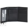 Mont blanc black leather wallet for men | Watches Prime
