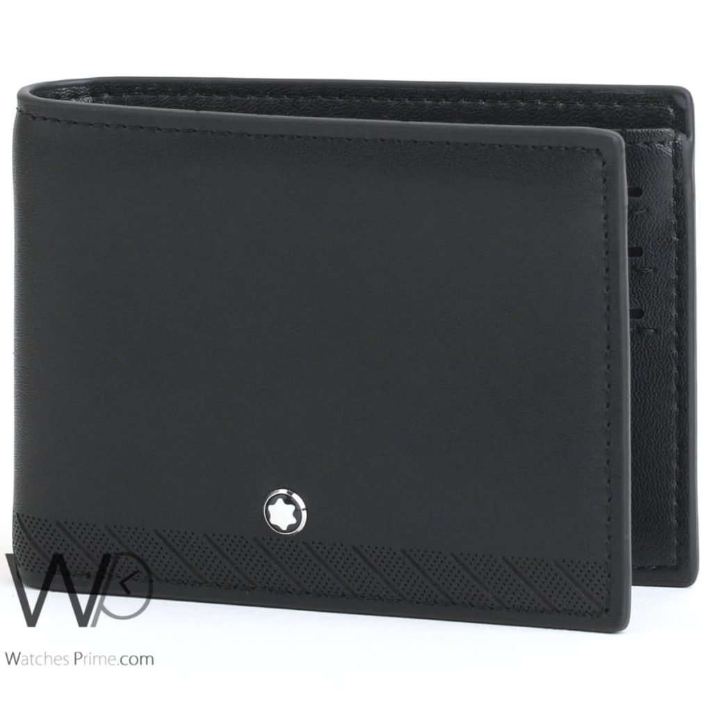 Mont blanc wallet for men black Watches Prime