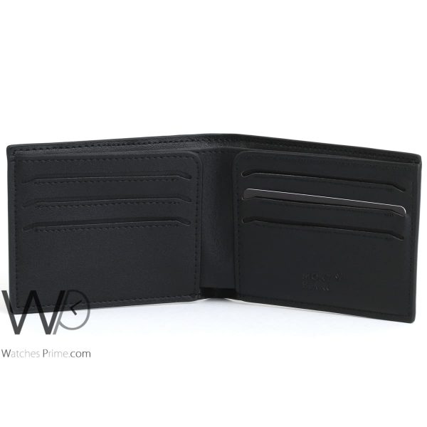 Mont blanc black wallet for men | Watches Prime