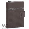 Mont blanc card holder wallet for men brown | Watches Prime