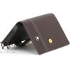 Mont blanc card holder wallet for men brown | Watches Prime