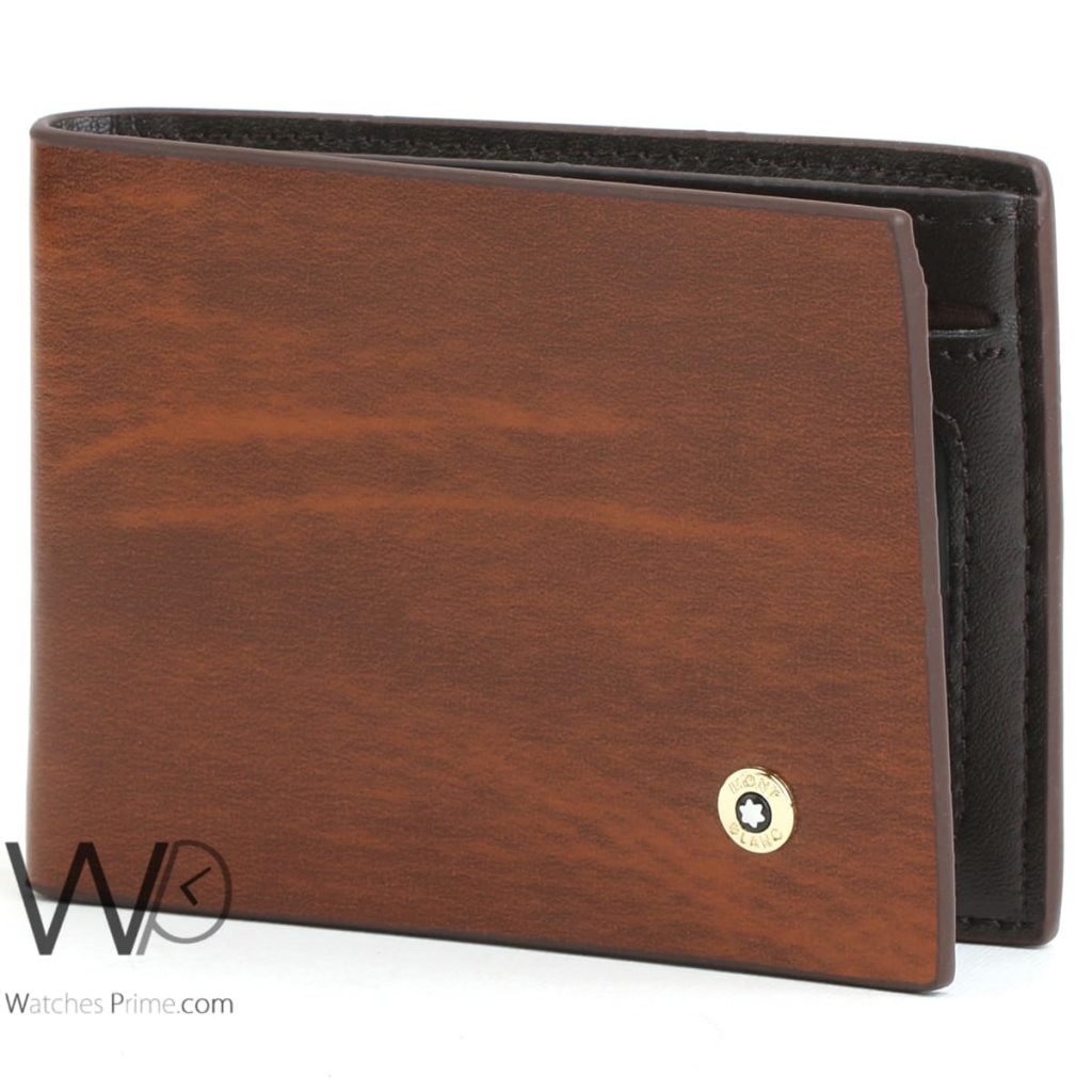Mont blanc havan leather wallet for men Watches Prime