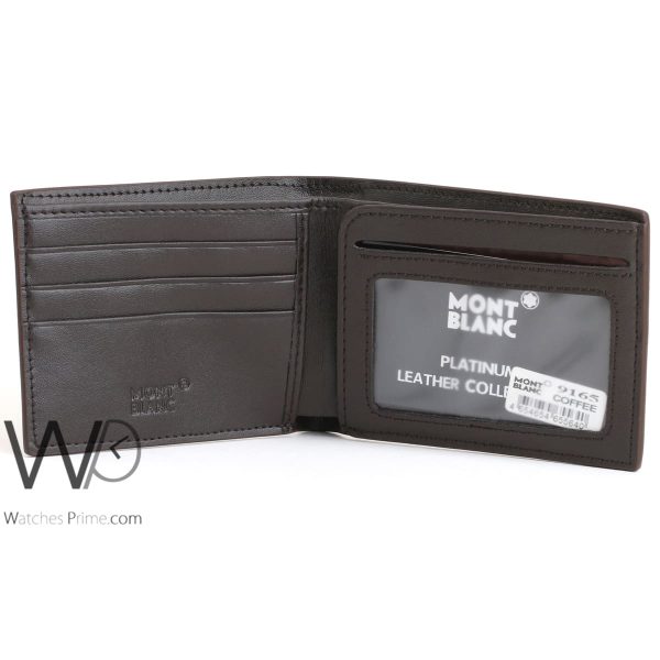 Mont blanc havan leather wallet for men | Watches Prime