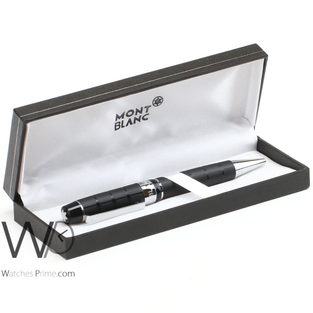 mont blanc ball point ink pen black Watches Prime