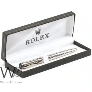 Rolex ball point ink pen silver | Watches Prime