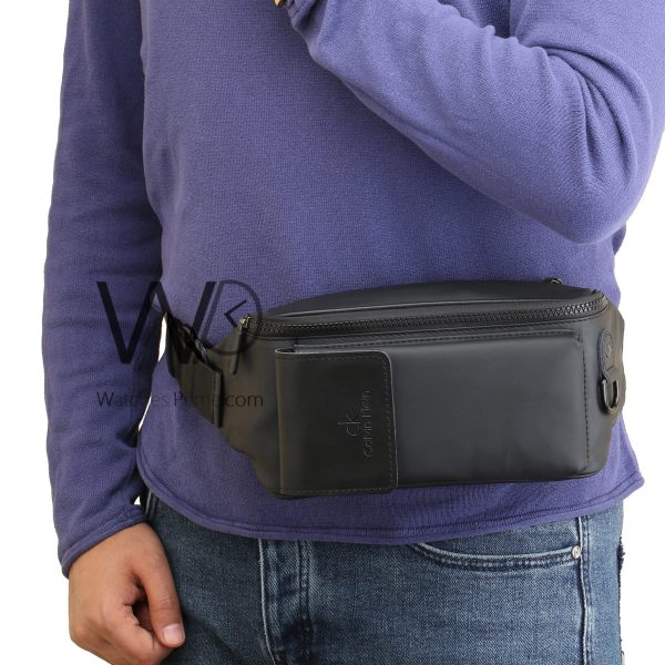 Calvin Klein CK waist bag for men black | Watches Prime