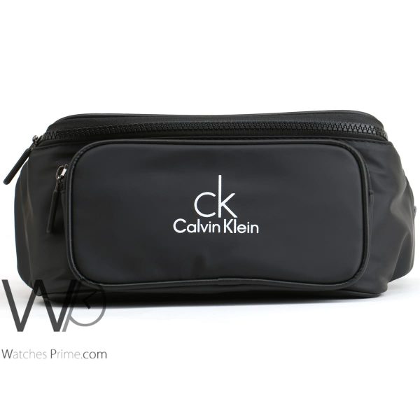 Calvin Klein CK black waist bag for men | Watches Prime