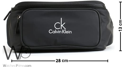 Calvin Klein CK black waist bag for men | Watches Prime