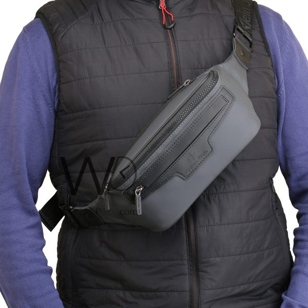 Calvin Klein CK waist bag for men black | Watches Prime