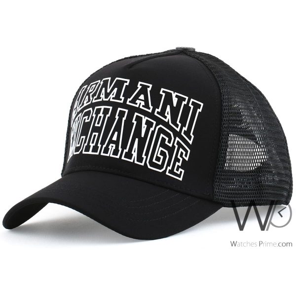 Armani Exchange AX Black cap for men | Watches Prime