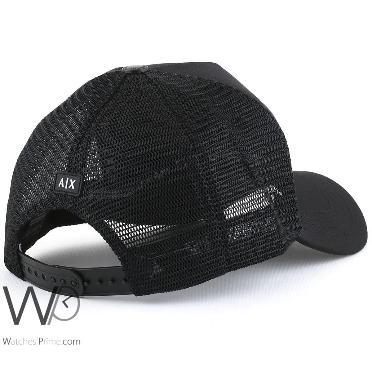 armani exchange black cap