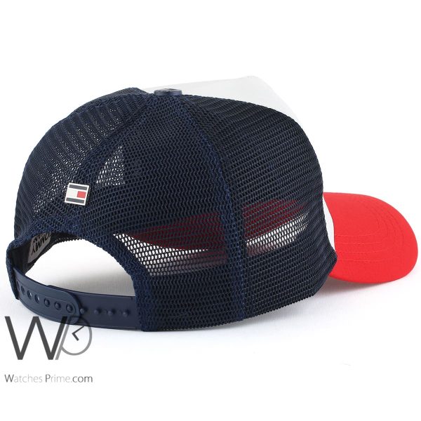 Tommy Hilfiger cap for men white and blue | Watches Prime