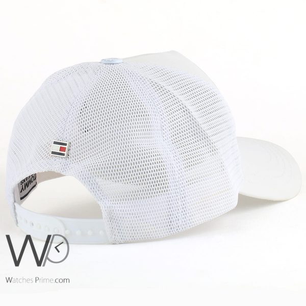Tommy Jeans baseball cap white for unisex | Watches Prime