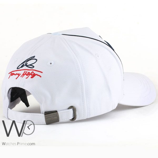 Tommy Hilfiger baseball cap for men white | Watches Prime