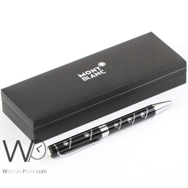 mont blanc black ball point ink pen | Watches Prime