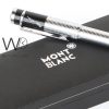 mont blanc roller ball ink silver pen | Watches Prime