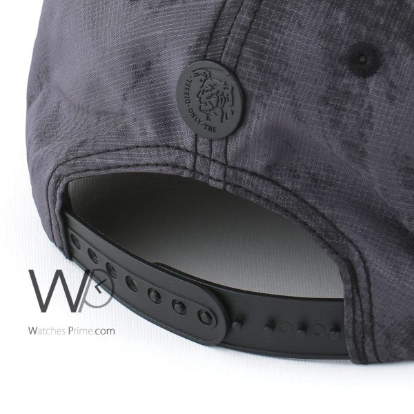 Diesel camouflaged gray and black cap for men | Watches Prime