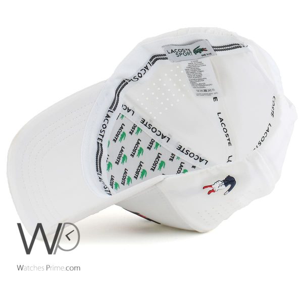 Lacoste baseball cap white for men | Watches Prime