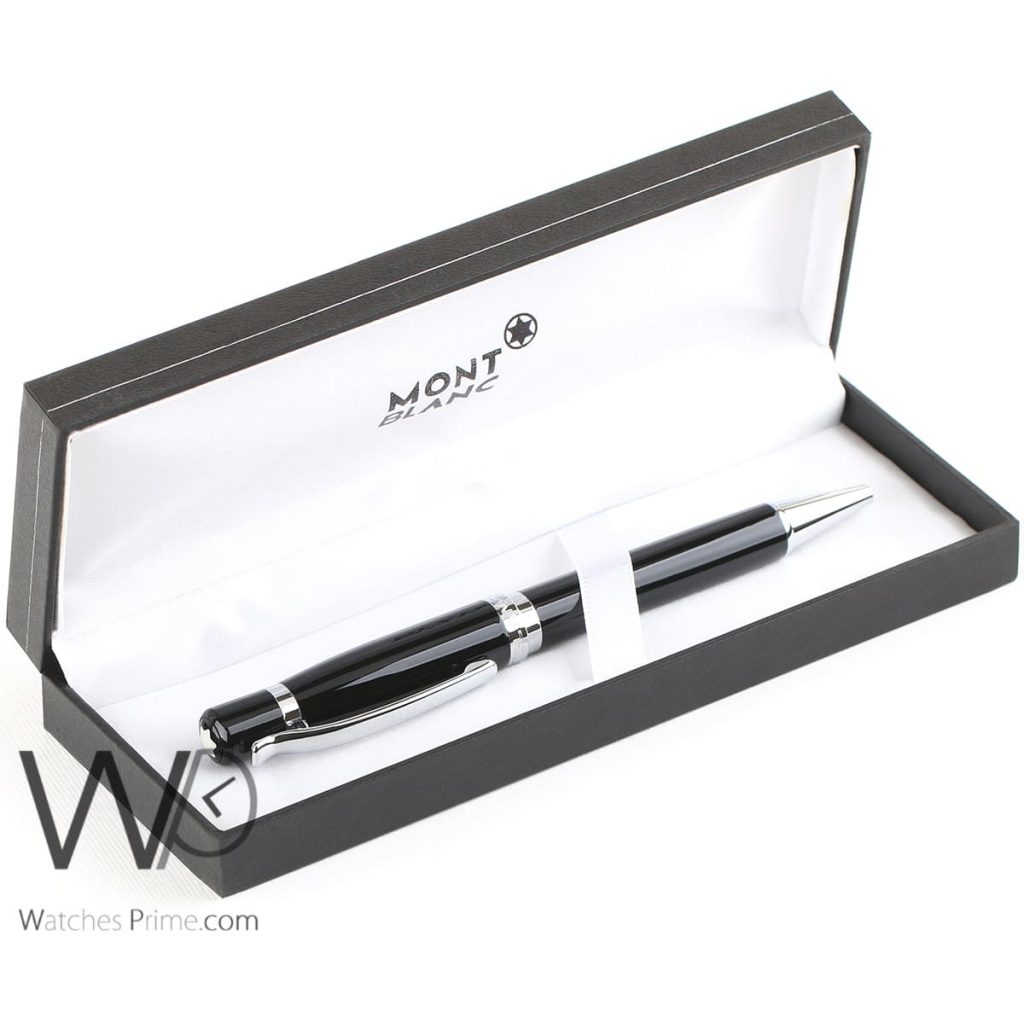 mont blanc ball point ink pen black Watches Prime