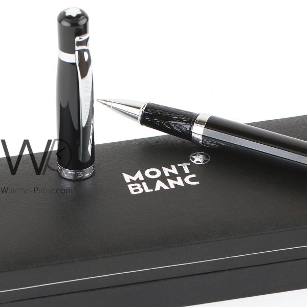 mont blanc black roller ball ink pen | Watches Prime