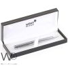 mont blanc ball point ink pen silver | Watches Prime