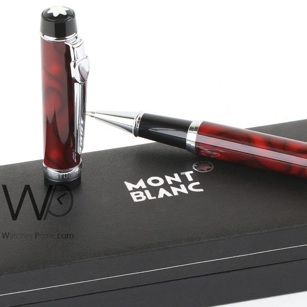 mont blanc roller ball ink red pen | Watches Prime