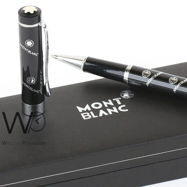 mont blanc roller ball ink pen black | Watches Prime