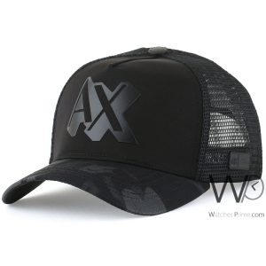 Armani-Exchange-for-men-black-cap