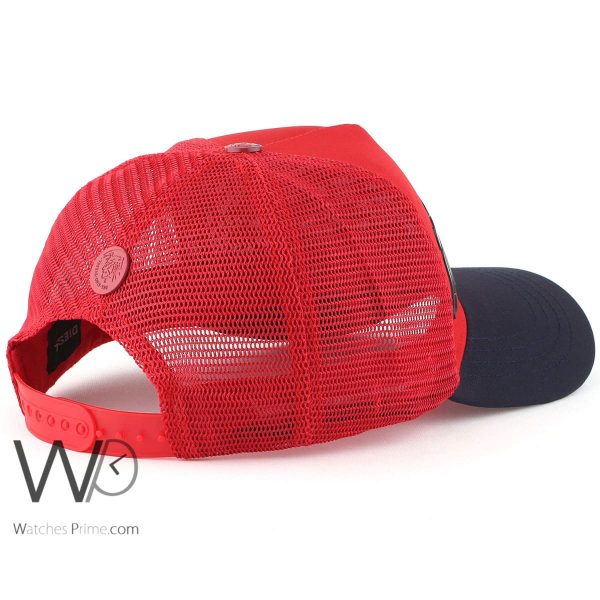 Diesel baseball cap red and blue for men | Watches Prime