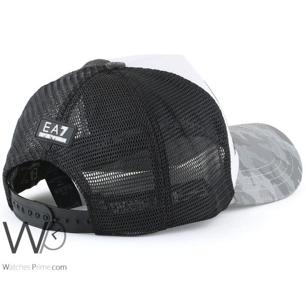 Emporio Armani EA7 white black cap for men | Watches Prime