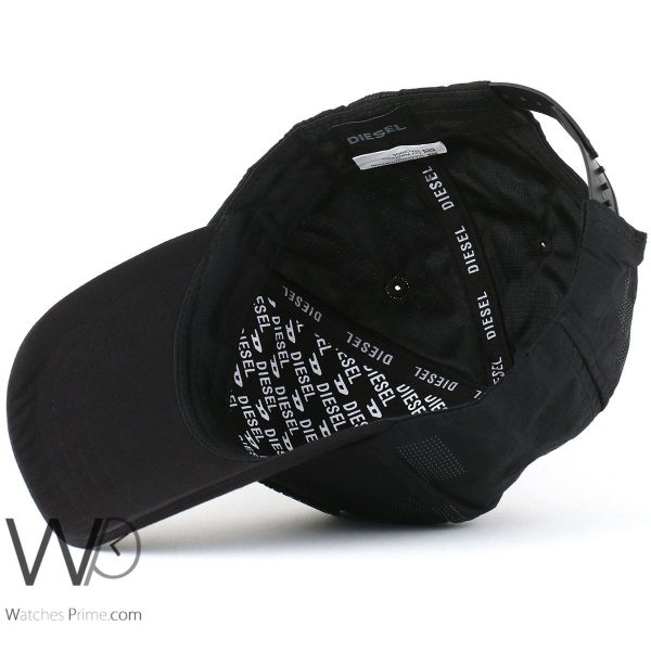 Diesel baseball cap for men Black | Watches Prime