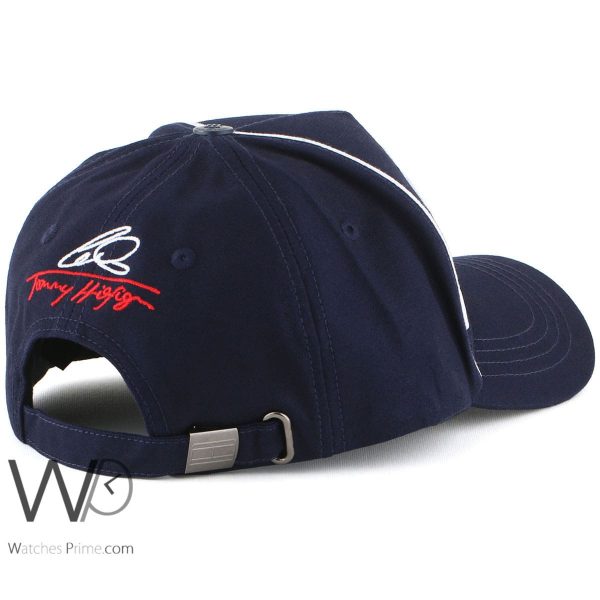 Tommy Hilfiger blue baseball cap for men | Watches Prime